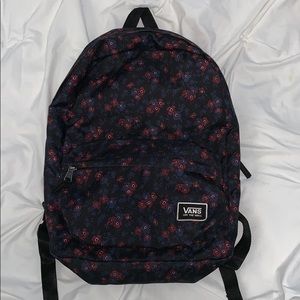 Floral Vans Backpack